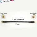 High Quality 1pcs 17.5cm RP-SMA Male to RP SMA Male female pin connectors RF Coaxial RG58 Extension Cable